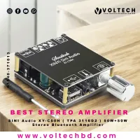 SINI Audio XY-C50H ( TPA 3116D2 ) 50W+50W Stereo Bluetooth Amplifier